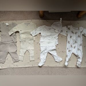 Gender neutral newborn clothing
